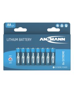 Lithium Battery AA / FR6 8 pcs. blister packaging