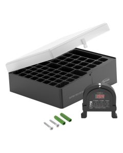 Battery box 56 with tester