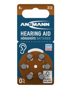 Hearing Aid batteries Type 312 / PR41