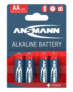 Alkaline Battery AA / LR6 4 pcs. paper blister