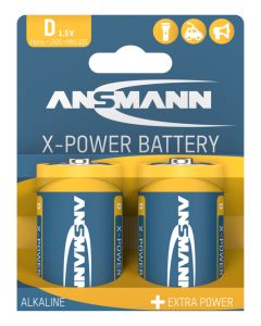 X-Power Alkaline Battery D / LR20 2 pcs. paper blister
