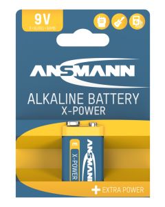 X-Power Alkaline Battery E / 6LR61 1 pcs. paper blister