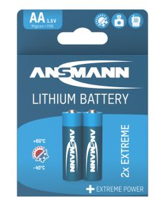 Lithium Battery AA / FR6 2 pcs. blister packaging