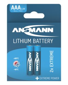 Lithium Battery AAA / FR03 2 pcs. blister packaging