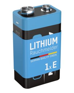 Lithium battery for smoke detector 9V PP3