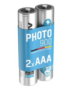 Photo NiMH Rechargeable battery AAA / HR03 Typ 900 (min. 800 mAh) maxE 2 pcs.