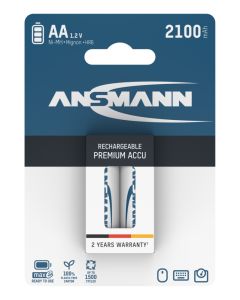  NiMH Rechargeable battery AA / HR6 2100 mAh maxE 2 pcs.