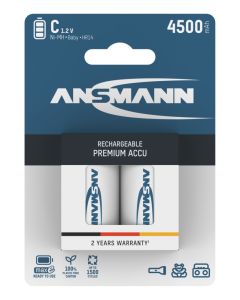  NiMH Rechargeable battery C / HR14 4500 mAh maxE 2 pcs.