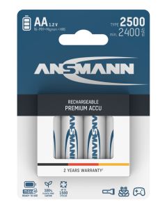  NiMH Rechargeable battery AA / HR6 type 2500 (min. 2400 mAh) maxE 4 pcs.