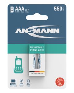 Dect NiMH Rechargeable battery AAA / HR03 550 mAh maxE 2 pcs.